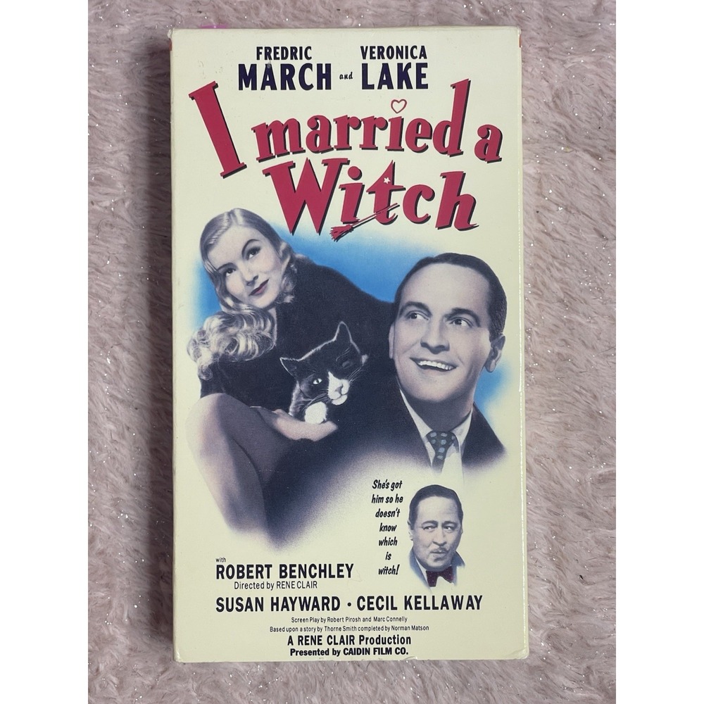 I‎ MARRIED A WITCH VHS VERONICA LAKE